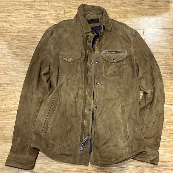 John Varvatos Shillong light suede jacket - Picture 11 of 12